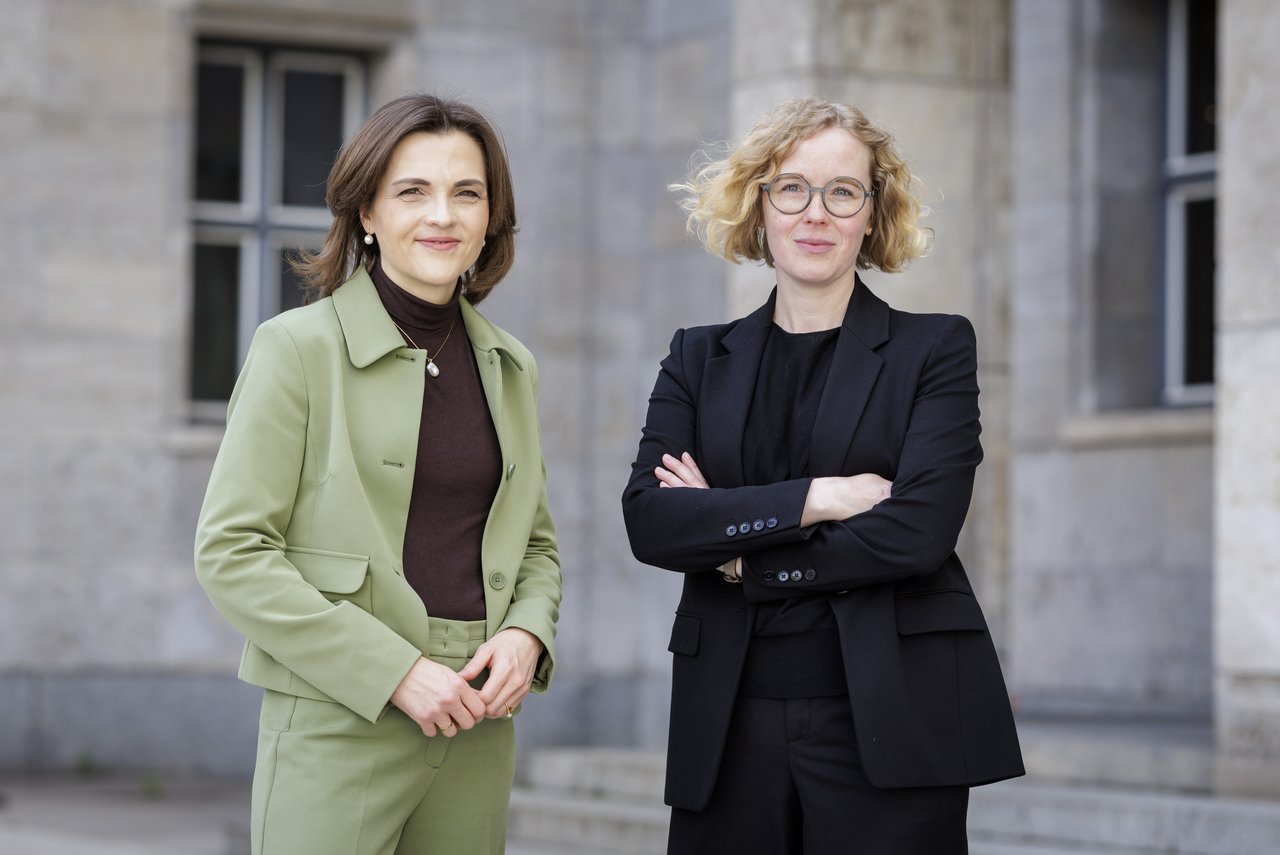 Elisabeth Kaiser und Dr. Uta Bretschneider